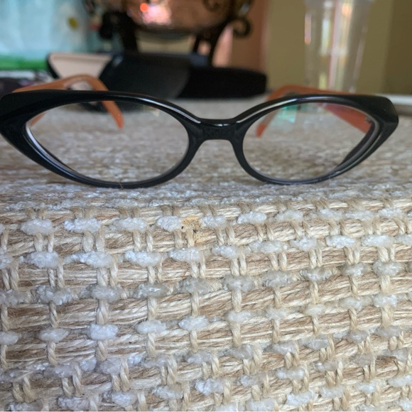 Traction Productions Messine Noirany Black Orange 52mm 18 Glasses Frames RX-able - Picture 4 of 11